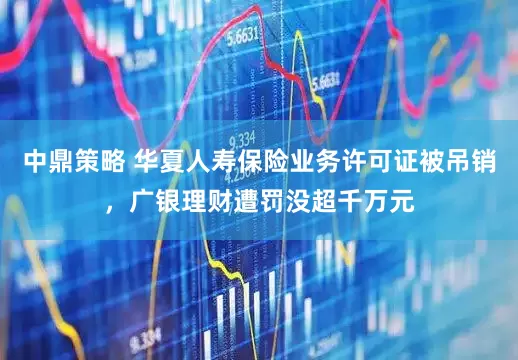 中鼎策略 华夏人寿保险业务许可证被吊销，广银理财遭罚没超千万元