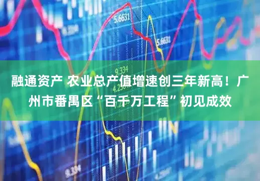 融通资产 农业总产值增速创三年新高！广州市番禺区“百千万工程”初见成效