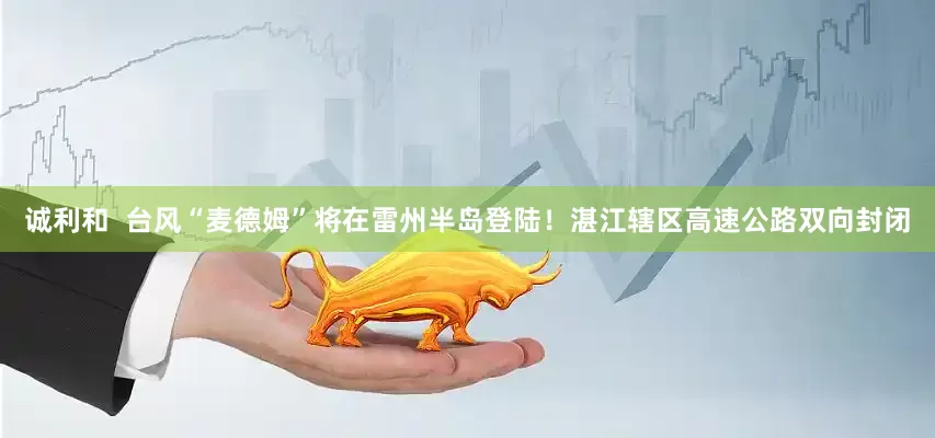 诚利和  台风“麦德姆”将在雷州半岛登陆！湛江辖区高速公路双向封闭
